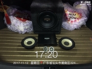 現(xiàn)場(chǎng)聽歌 凱美瑞汽車音響改裝閃電SP65.6 —汕頭車改坊飛龍