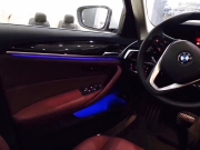 新款寶馬5系改裝八色氛圍燈氣氛燈內(nèi)飾燈