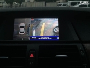 老款宝马X5换高清屏+360全景行车记录仪 倒车影像