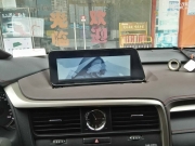 雷克萨斯RX安卓大屏导航 高清倒车影像 播放视频