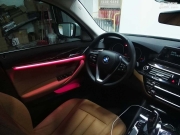 新款寶馬5系G38改裝氛圍燈