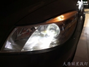 太原斯柯達明銳車燈改裝Q5小糸雙光透鏡 漢雷燈泡 澳茲姆...