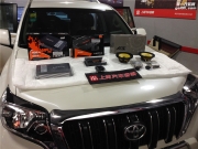 西安上尚豐田霸道音響改裝后再次升級(jí) 赫茲中置+H8處理器