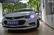 【重慶新視點(diǎn)車燈】科魯茲到店升級(jí)汽車之家CLC套裝