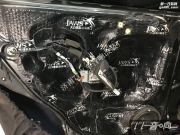 濟(jì)南本田CRV改裝DREAN汽車音響專車專用功放+四門大白鯊隔音