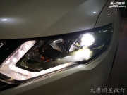 太原奇駿大燈改裝米石LED雙光透鏡