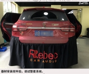 重庆道声荣威RX5汽车音响改装，升级车载音响系统