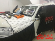 煙臺悅聲專業(yè)汽車音響改裝之豐田蘭德酷路澤升級法國勁浪