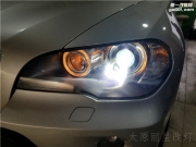 太原寶馬X5車(chē)燈升級(jí)GTR雙光透鏡 歐司朗創(chuàng)新亮180%套裝
