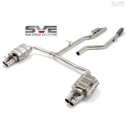 奔馳C級升級閥門中尾段雙邊四出排氣