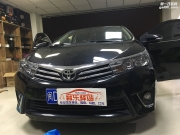 廈門豐田卡羅拉汽車音響改裝富聲EHORN入門級喇叭，隔音降噪