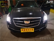 太原凱迪拉克ATSL車燈改裝歐司朗CBI套裝 LED雙色日行燈