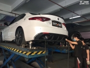阿爾法羅密歐改裝中尾段閥門雙邊單出排氣