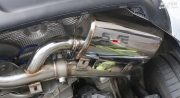 保时捷718改装中尾段中出阀门排气