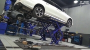 奔馳E300L W213 改裝RES中尾段智能電子可變閥門排氣系統(tǒng)；