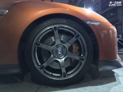 尼桑GTR 升級rays輪轂