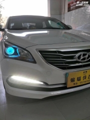 現(xiàn)代名圖冰藍(lán)色迷人惡魔眼，你值得擁有。洛陽改燈店，.....