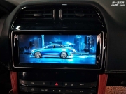 捷豹SUV F-PACE改裝10.25寸安卓大屏導(dǎo)航 高清倒車影像后視