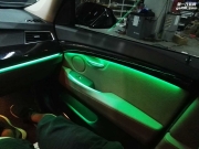 深圳寶馬5系GT改裝八色氛圍燈 拒絕顆粒感