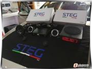 惠州汽车音响改装店 奥迪A6汽车音响改装史太格 STEG SE650C...