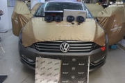 移動(dòng)音樂(lè)廳 合肥車(chē)改坊大眾邁騰汽車(chē)音響改裝德國(guó)伊頓POW1...