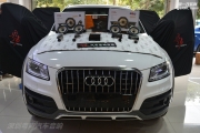 奧迪Q5汽車(chē)音響改裝——?jiǎng)勇?tīng)出了新高度！深圳粵聲