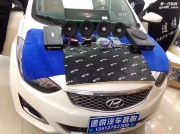 南寧現(xiàn)代朗動(dòng)音響改裝DLS喇叭+狼道低音+8音度+GT隔音