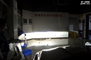 【重慶新視點車燈】奔馳GLA改裝藍膜海拉透鏡氙燈