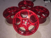 正品 意大利  羅密歐  17寸   5×100   7.5J   ET35  中心孔57.1