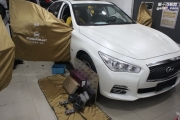 追求不同 英菲尼迪Q50汽車音響改裝德國伊頓PRO170.2兩分頻...