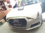 奧迪A4L汽車音響改裝霸克 MX10D2—深圳車改坊作品