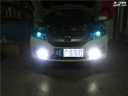 《佛山廣生汽車燈光升級(jí)》本田新鋒范車燈改裝GTR海拉五.....