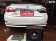 龍湖汽車音響改裝 汕頭車改坊飛龍凌志ES200改裝美國(guó)捷力
