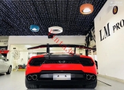 蘭博基尼Huracan LP610 LP580 DMC碳纖維尾翼完美安裝
