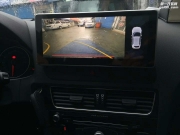 深圳奥迪Q5改装安卓大屏导航倒车影像