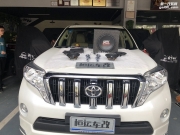 寧鄉(xiāng)恒運(yùn)車改 17款豐田霸道 汽車音響改裝 法國(guó)勁浪RSE165