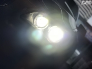 宁波改灯   宝马525li升级超级强大的4透镜灯光系统