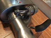 奔馳新C200l改裝SVE中尾段可變閥門排氣安裝作業(yè)