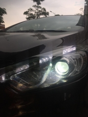 東莞專業(yè)改燈!起亞K3改高清海拉+華科D1S安定器+歐司朗5500K...