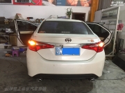 一套喇叭+一臺DSP，云浮至上音樂讓豐田雷凌汽車音響更好聽