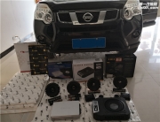 酒泉汽車音響改裝 尼桑奇駿汽車音響改裝德國HELIX和EIMAN