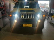 太原悍馬車燈改裝GTR雙光透鏡 歐司朗創(chuàng)新亮1805套裝