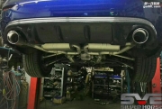 英菲尼迪Q50L改装SVE中尾段可变阀门排气安装作业