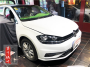濟(jì)南高爾夫7汽車音響改裝升級丹拿汽車?yán)?孚卡悅聽