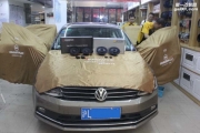 歡樂節(jié)奏 大眾帕薩特汽車音響改裝德國(guó)伊頓 POW172.2兩分頻...