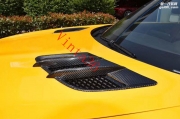 奔驰AMG GT改装碳纤维前后唇 风刀包角 机盖风口饰件 尾翼