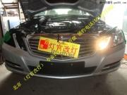 e260改裝雙光透鏡氙氣燈