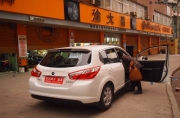 重慶渝大昌日產(chǎn)啟辰加裝飛歌DVD導(dǎo)航/倒車可視