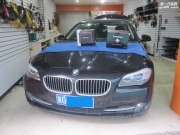 義烏福韻汽車音響：寶馬5系音響升級(jí)加裝來(lái)福功放和低音