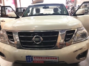 日產(chǎn)途樂汽車音響改裝專業(yè)戶無損升級德國艾索特RE165.3三...